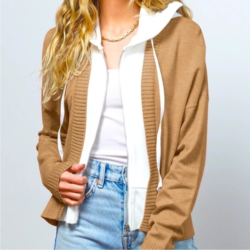 Central Park West cardigan sweater size small